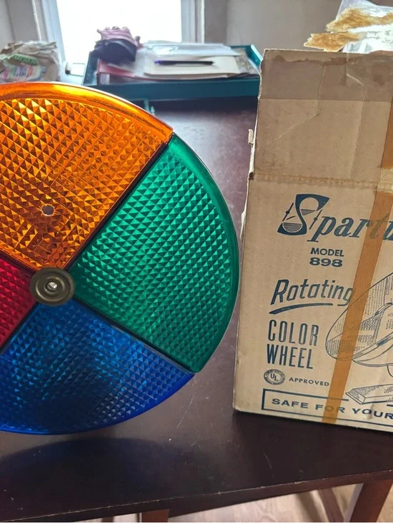 Spartus Rotating Color Wheel - Multi-Color Display - Picture 3 of 8